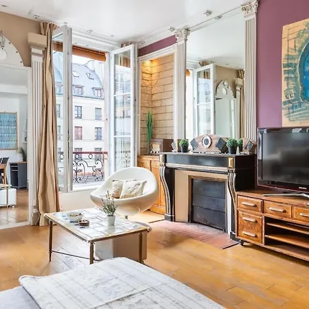 De 3 P, Baroque Et Vues Sur Toits Du Marais Apartment