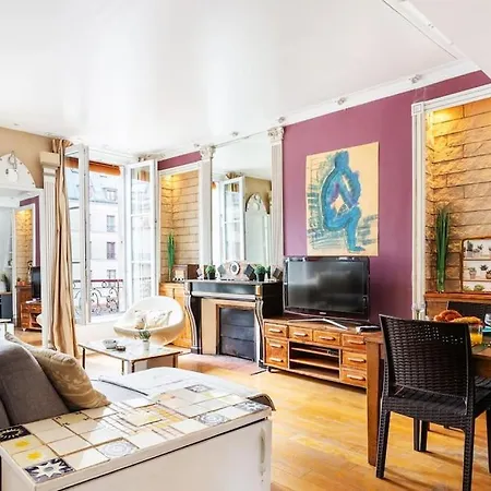 De 3 P, Baroque Et Vues Sur Toits Du Marais Apartment *